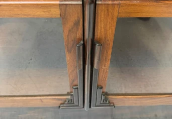 Art Deco Amsterdamse School Display Cabinet, 1920s